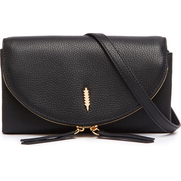 NWT Thacker Nikki Leather Crossbody Bag - Picture 1 of 6